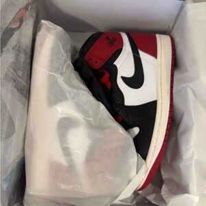 Nike Air Jordan 1 High Black Red White Sneakers